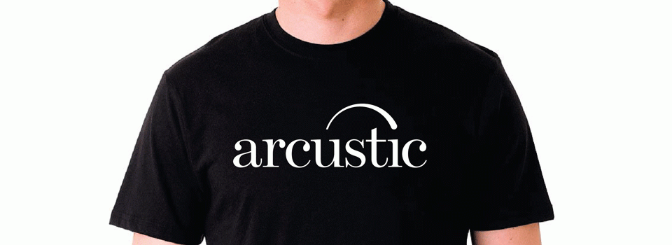 arcustic - camiseta